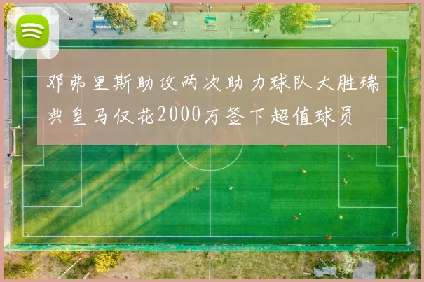 邓弗里斯助攻两次助力球队大胜瑞典皇马仅花2000万签下超值球员